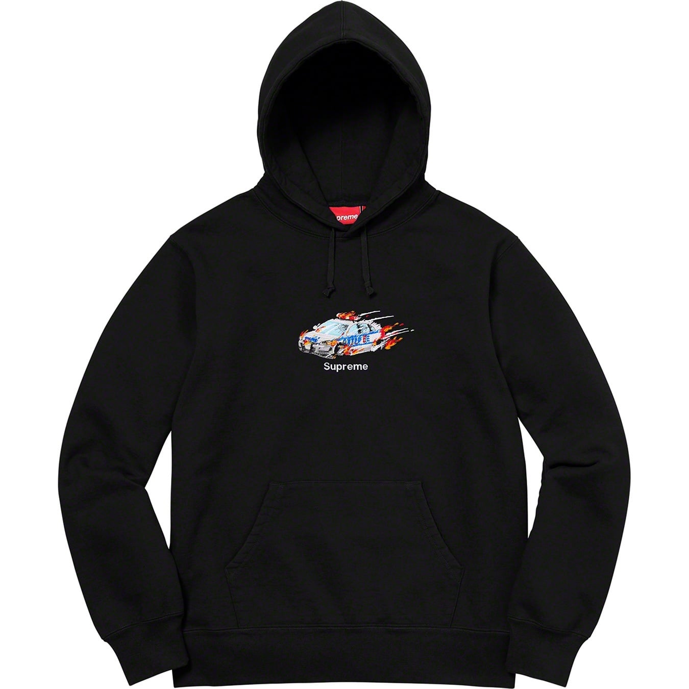 Cop Car Hooded Sweatshirt view 4